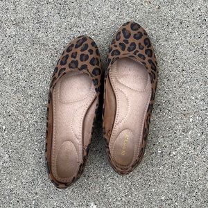 Old Navy Leopard Ballet Flat, Size 9